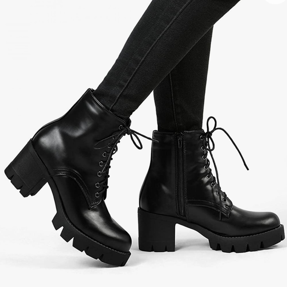 FINAL SALE-NWOT- BP - Masson bootie in black vegan leather Size 7M